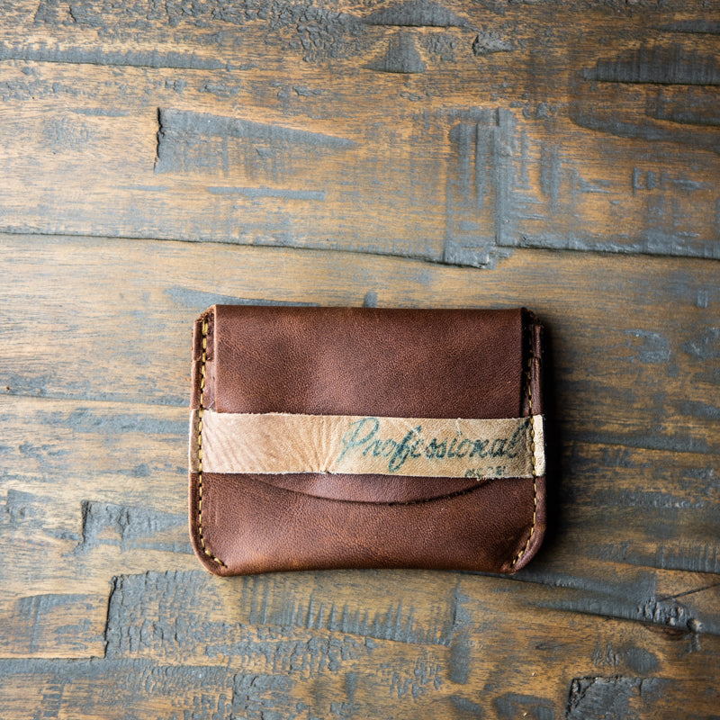 Vintage baseball glove front pocket wallet