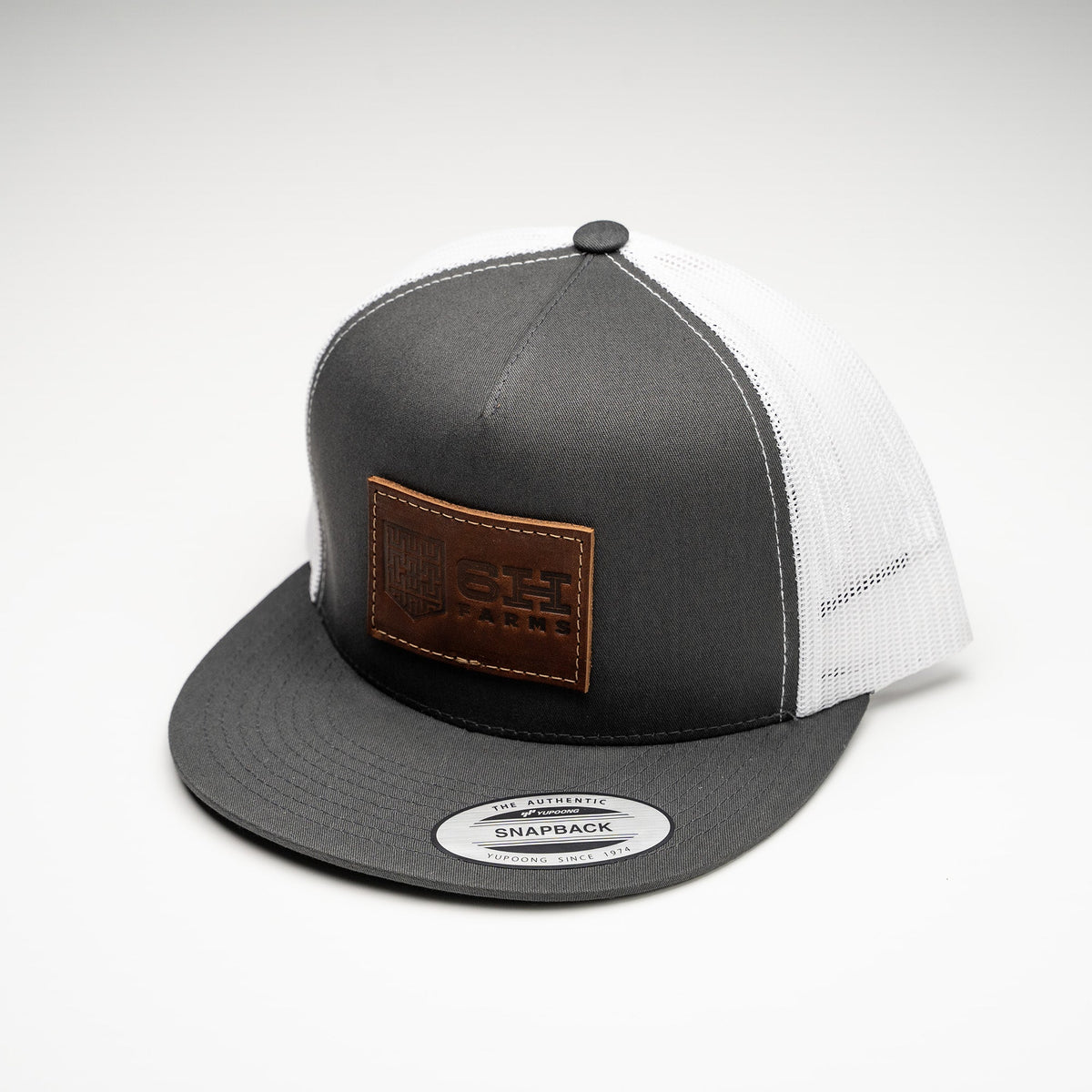 Debossed Heat Pressed - Yupoong 6006 Trucker Cap Mesh Snapback Hat ~ Customized with YOUR LOGO