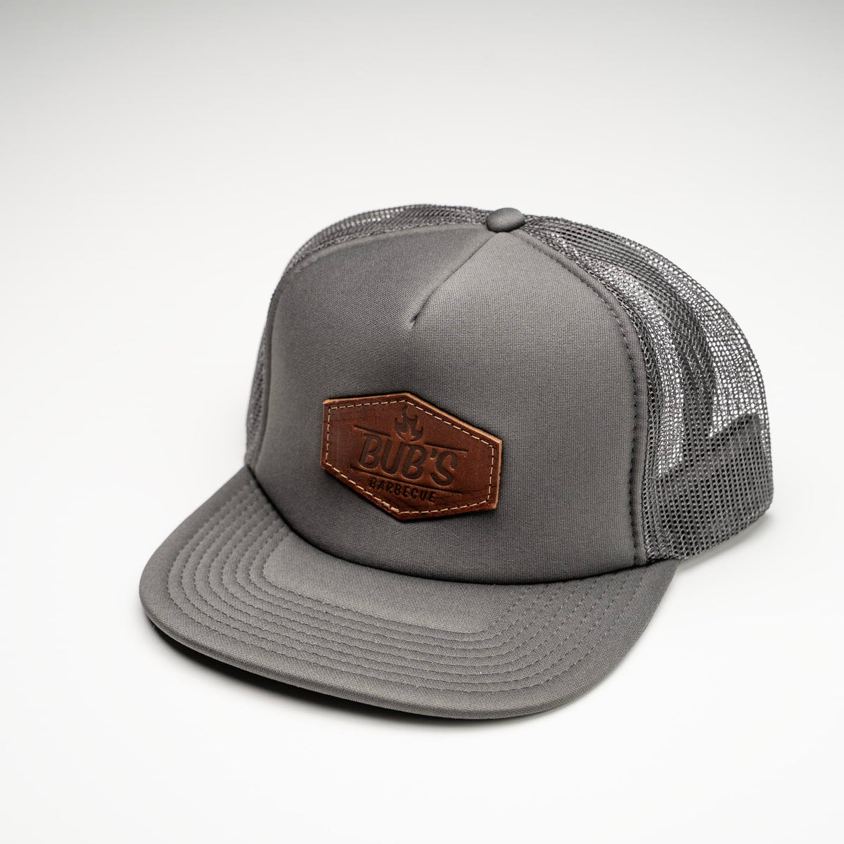 Debossed Heat Pressed - Big Accessories BG30 Foam Front Trucker Cap ~ Customized with YOUR LOGO